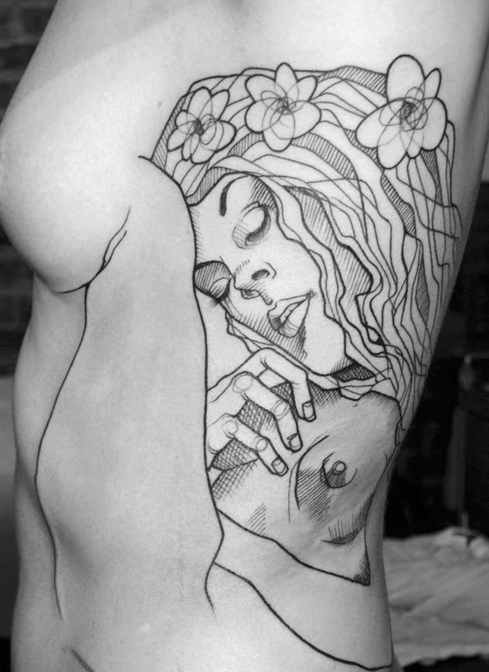 Фотография: Татуировки для тех, кто в восторге от творчества Густава Климта №14 - BigPicture.ru