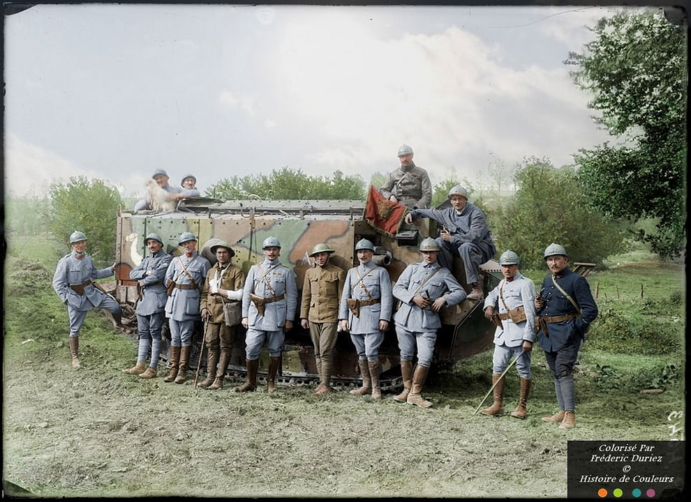 Фотография: Цветные снимки Первой мировой войны, которые сделаны как будто вчера №17 - BigPicture.ru
