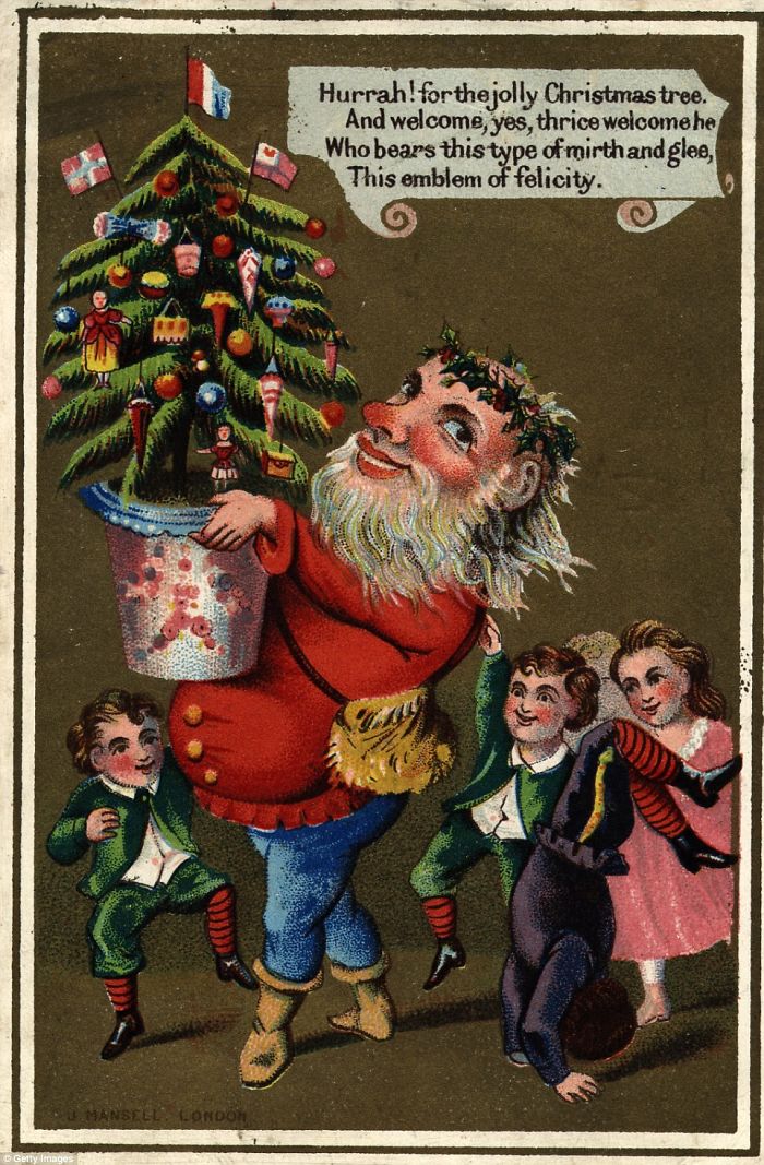 Викторианские рождественские открытки, которые заставят усомниться в добрых намерениях отправителя
