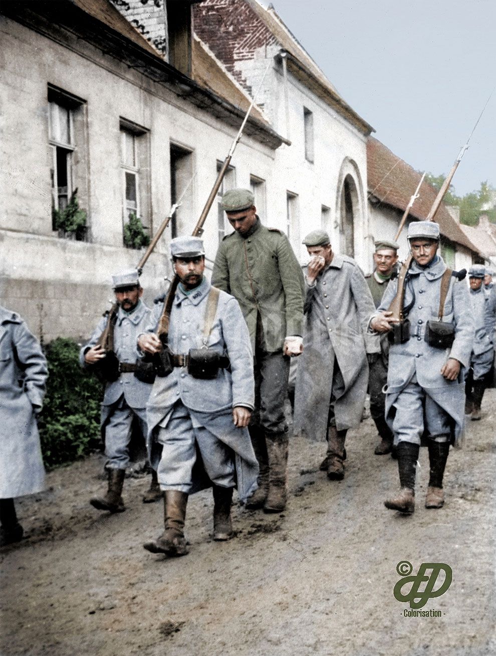 Фотография: Цветные снимки Первой мировой войны, которые сделаны как будто вчера №21 - BigPicture.ru