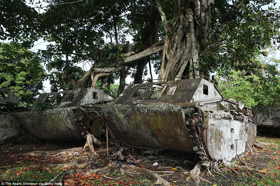 Фотография: Боевые машины Второй мировой, затерянные на далеких островах в Тихом океане №23 - BigPicture.ru