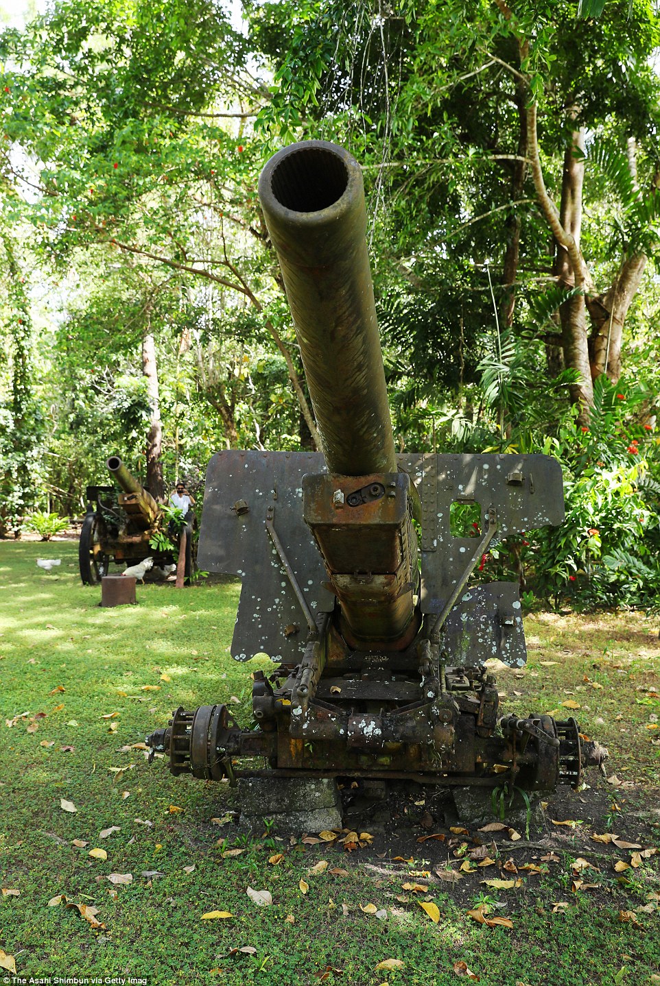 Боевые машины Второй мировой, затерянные на далеких островах в Тихом океане