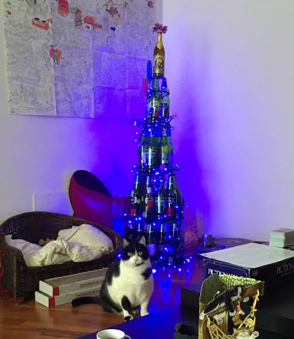 Фотография: Как защитить новогоднюю елку от вредных и дерзких домашних животных №28 - BigPicture.ru