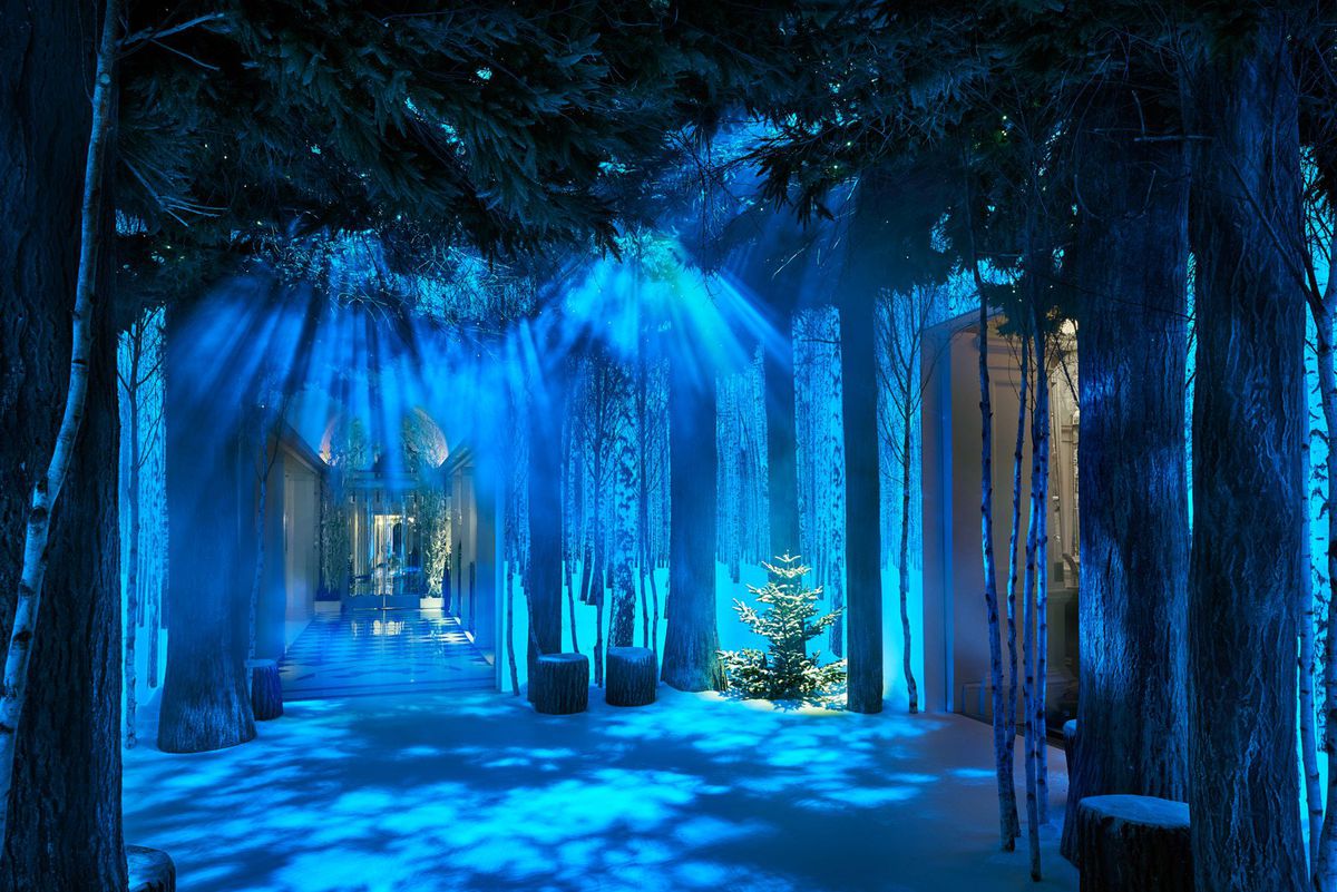 Фотография: Дизайнеры Apple преобразили лондонский отель к Рождеству №3 - BigPicture.ru
