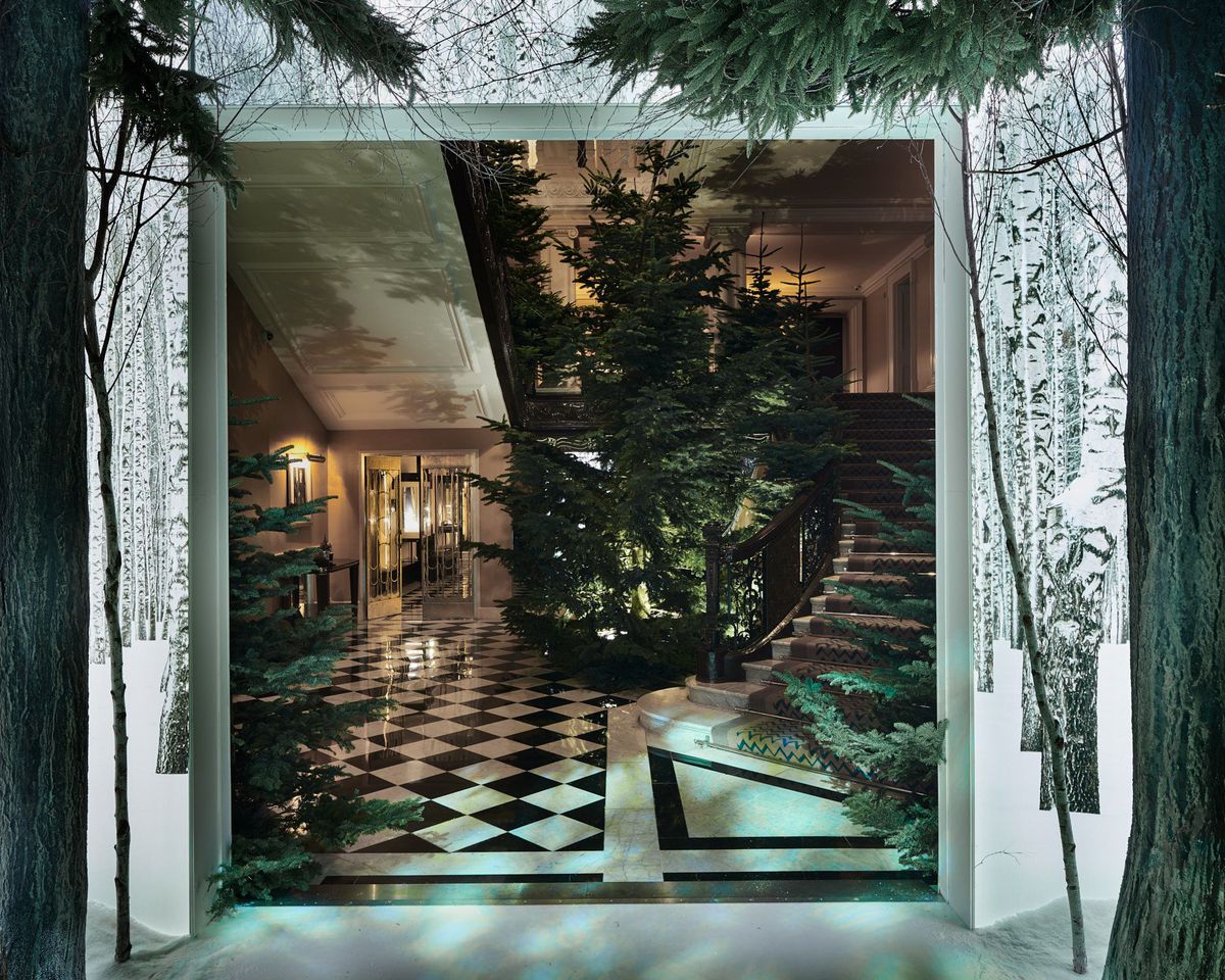 Фотография: Дизайнеры Apple преобразили лондонский отель к Рождеству №4 - BigPicture.ru