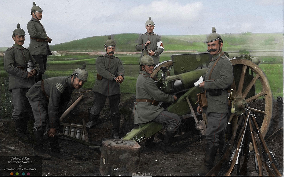 Фотография: Цветные снимки Первой мировой войны, которые сделаны как будто вчера №39 - BigPicture.ru