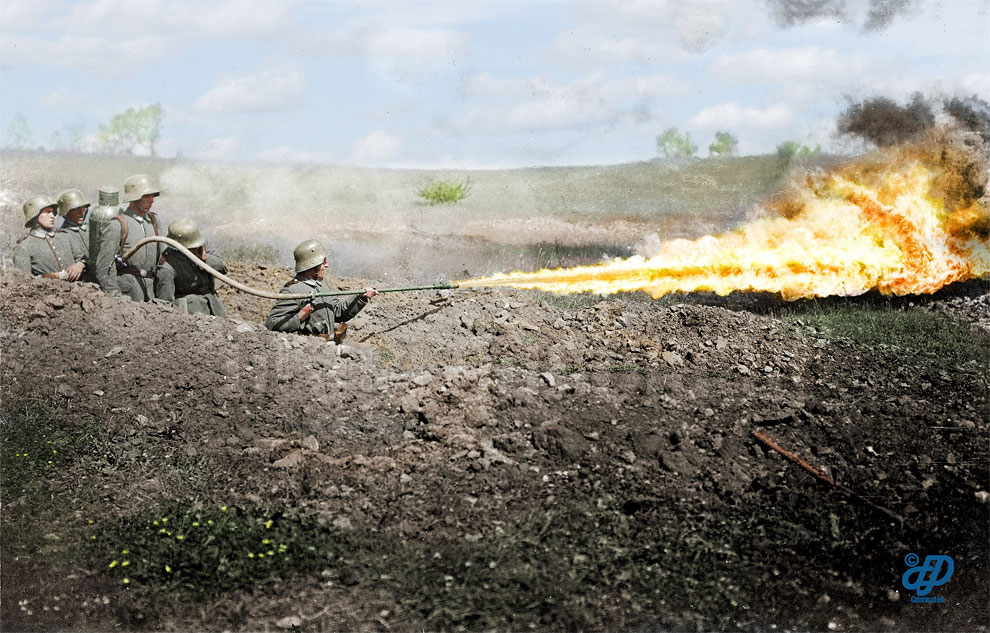 Фотография: Цветные снимки Первой мировой войны, которые сделаны как будто вчера №47 - BigPicture.ru