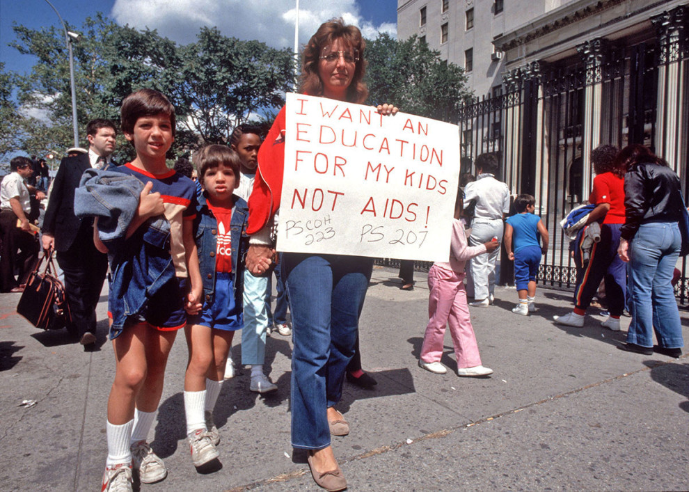 Фотография: 21 пугающая фотография 80-х годов, когда мир узнал о СПИДе №7 - BigPicture.ru
