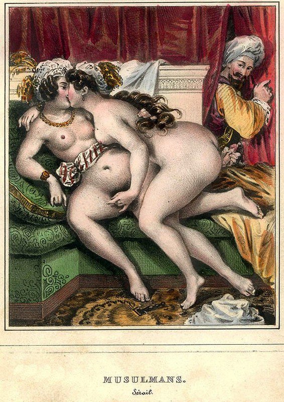Фотография: Сексуальное кругосветное путешествие в XIX веке по миниатюрам Ашиля Девериа №9 - BigPicture.ru