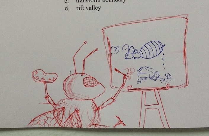 Фотография: Тайский учитель улучшает рисунки учеников. Получается здорово! №1 - BigPicture.ru