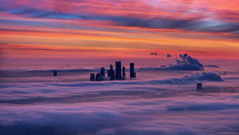 Фотография: Москва под облаками №1 - BigPicture.ru