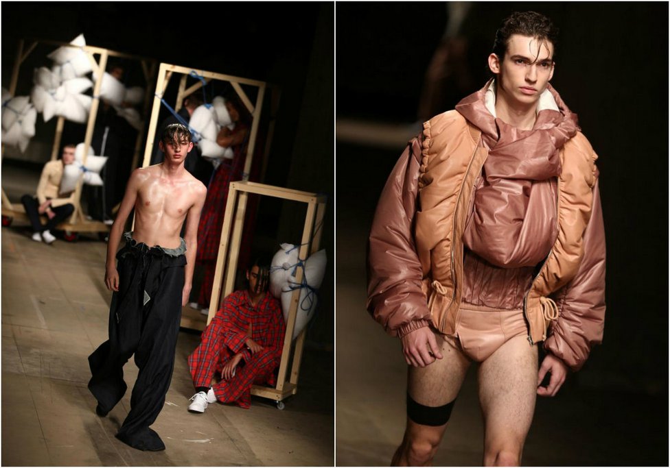 Фотография: Мы хотим это развидеть — в Лондоне состоялась Неделя мужской моды №1 - BigPicture.ru