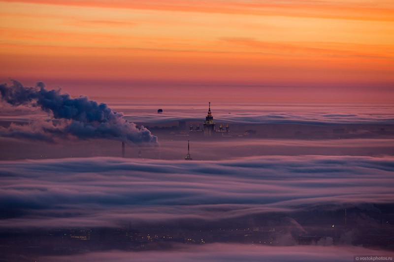 Фотография: Москва под облаками №11 - BigPicture.ru