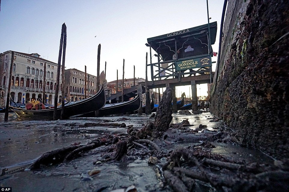 Фотография: Куда делась вода из каналов в Венеции №2 - BigPicture.ru