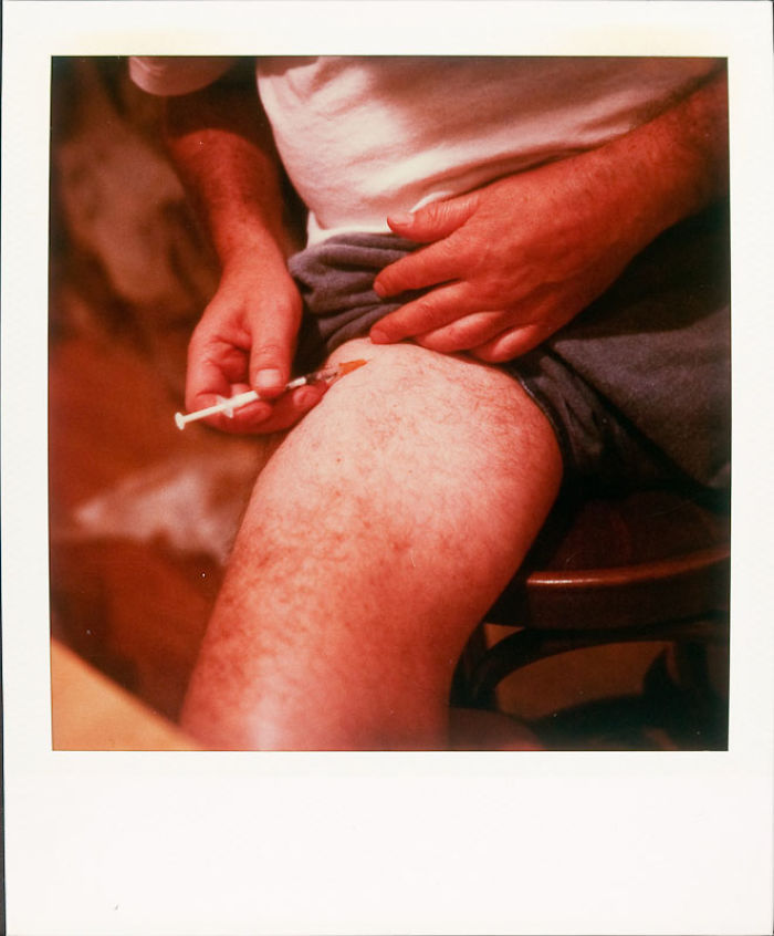 Фотография: История мужчины, который снимал каждый день на Polaroid 18 лет, пока рак не украл его жизнь №54 - BigPicture.ru