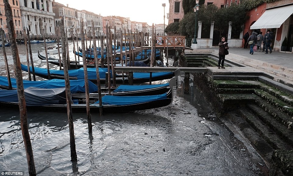 Фотография: Куда делась вода из каналов в Венеции №7 - BigPicture.ru