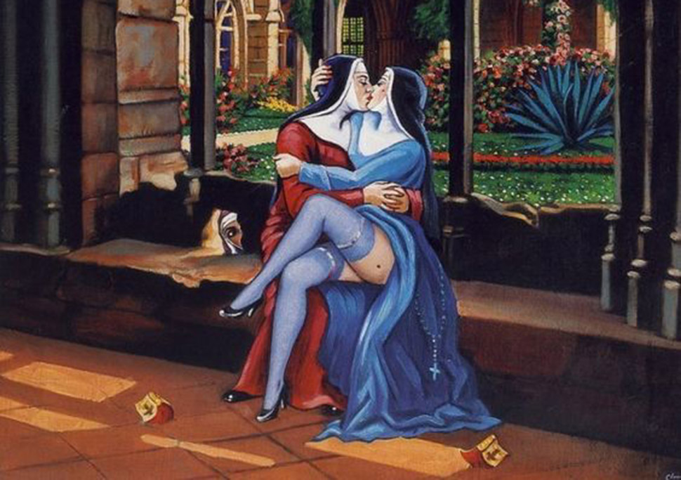 Эротические картинки средневековья