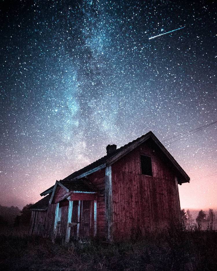 Фотография: Финн в одиночестве бродит под звездами и делает завораживающие кадры №10 - BigPicture.ru