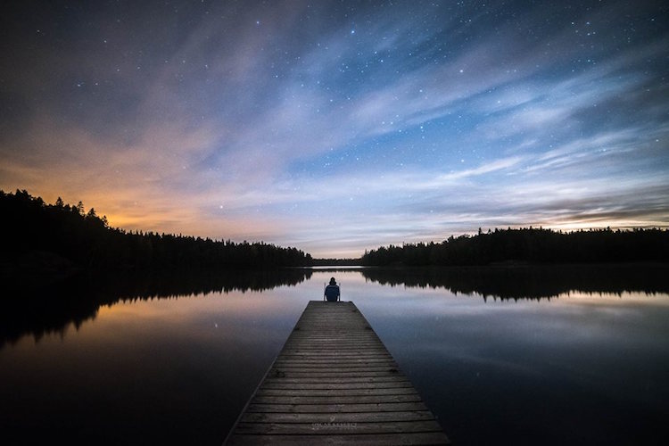 Фотография: Финн в одиночестве бродит под звездами и делает завораживающие кадры №5 - BigPicture.ru