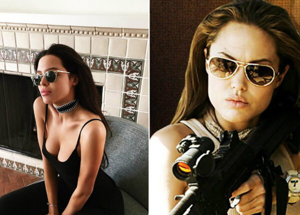 Instagram копии Анджелины Джоли в лучшие годы