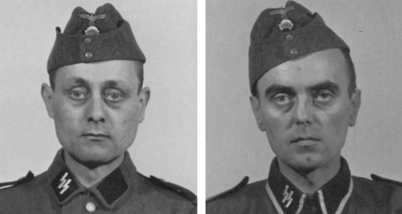 Портреты нацистских охранников Освенцима 1940-1945 годов