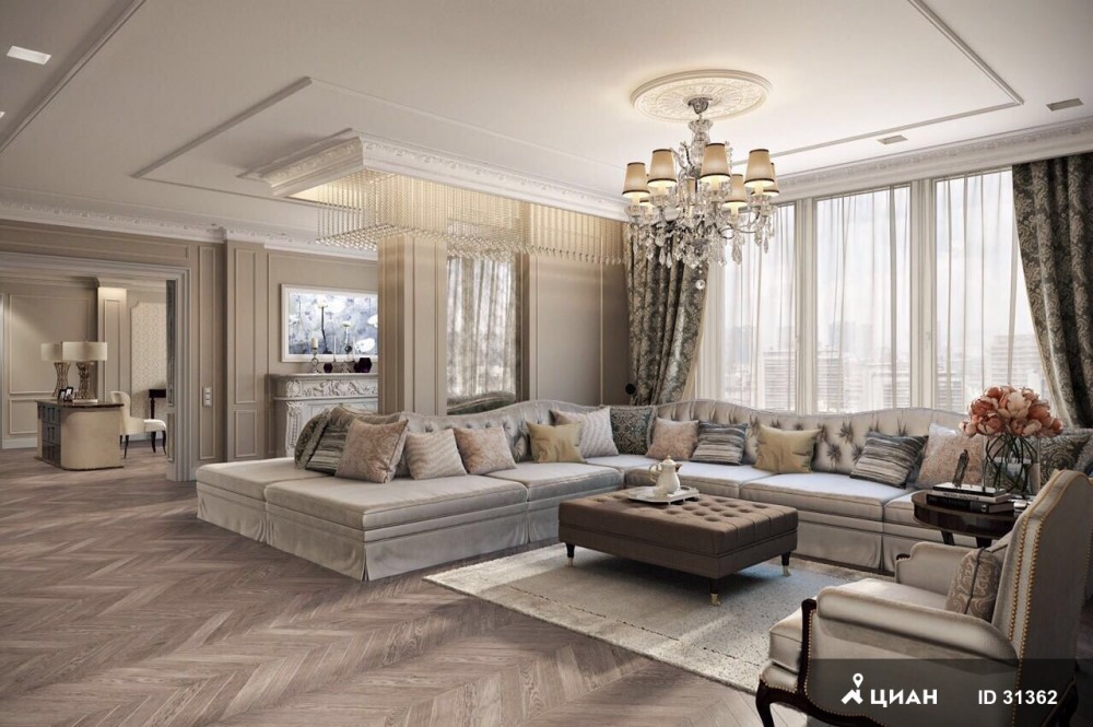 Фотография: Как выглядит самая дорогая квартира в аренду в Москве за 5 млн в месяц №2 - BigPicture.ru