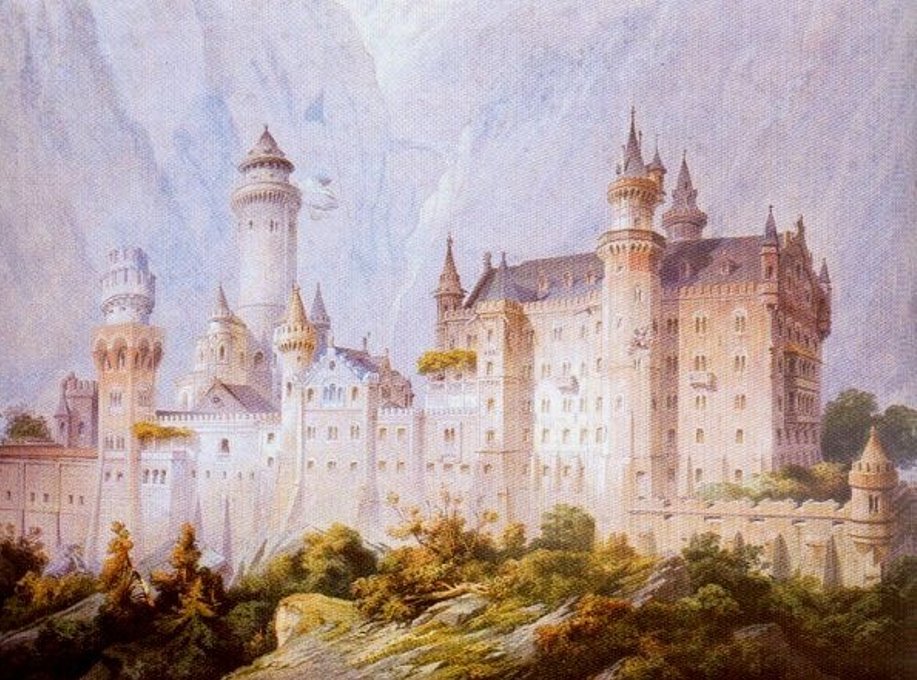 Что случилось с сумасшедшим королем Баварии из замка Нойшванштайн