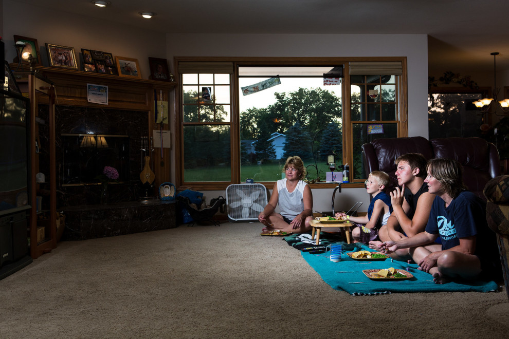 Фотография: Как проходит ужин в семьях обычных американцев №7 - BigPicture.ru