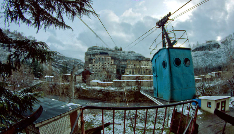 Фотография: Чиатура — исчезающий город в Грузии №1 - BigPicture.ru