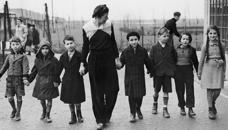 Фотография: Редкие снимки британской спецоперации по спасению детей во время холокоста №1 - BigPicture.ru