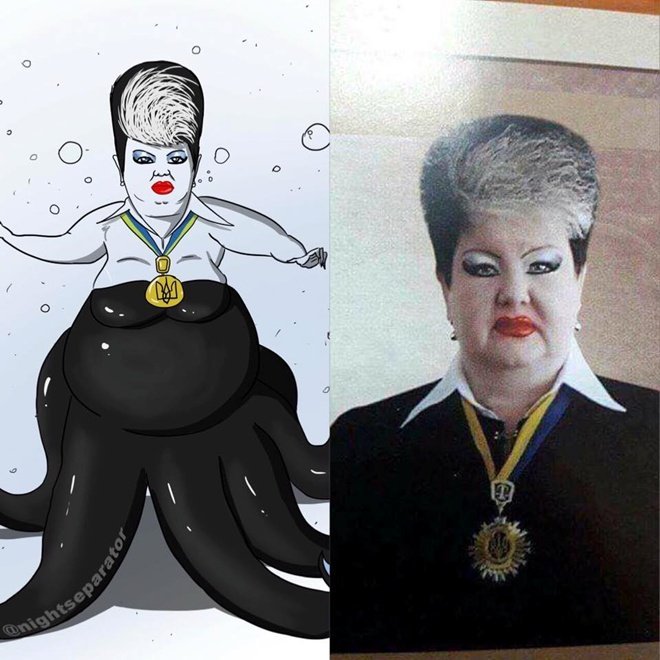 Фотография: Судья из Украины взорвала интернет своим макияжем, но на этом история не заканчивается №5 - BigPicture.ru