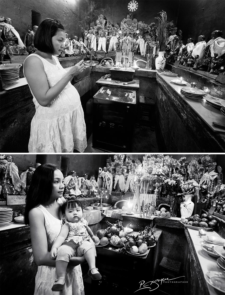 Фотография: Вьетнамец снял, какой была жизнь его жены до родов и как изменилась после №13 - BigPicture.ru