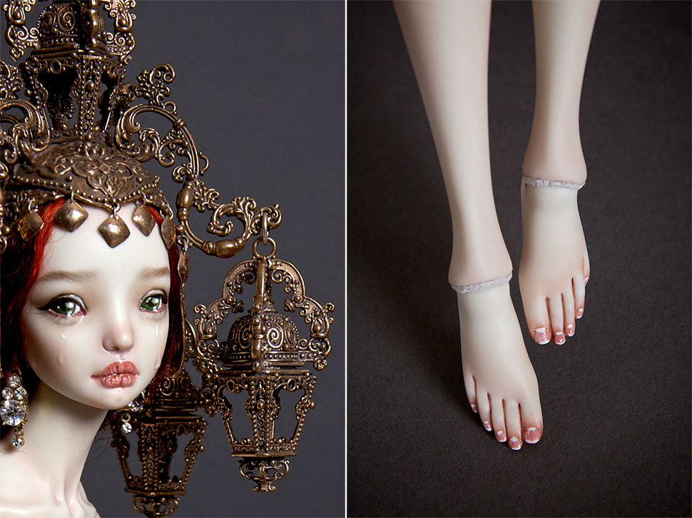 Фотография: Заколдованные и пугающе эротичные куклы Марины Бычковой №15 - BigPicture.ru