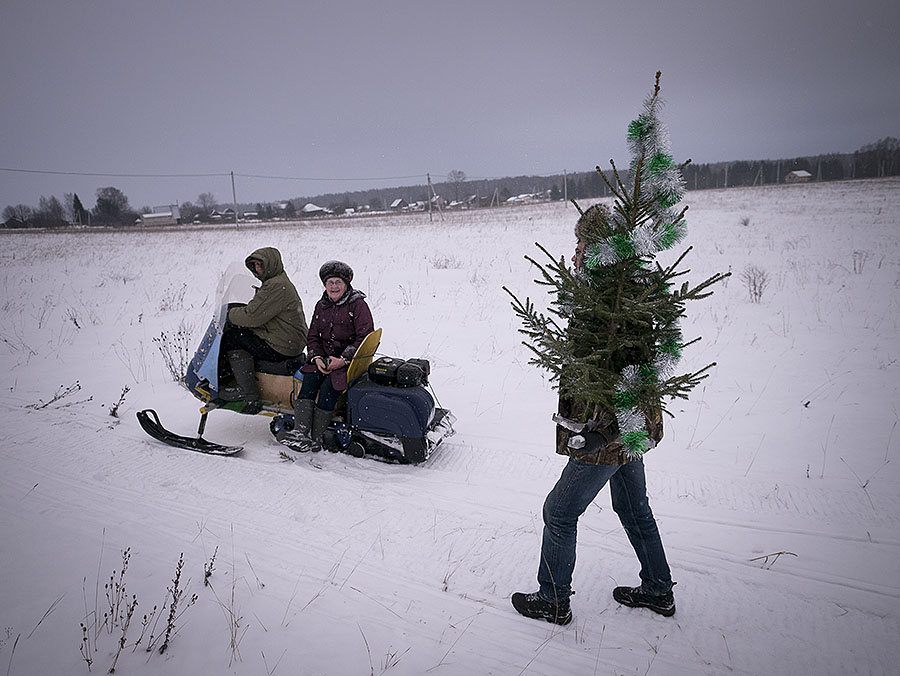 Фотография: Пенсионер в вятской деревне собрал аэросани, снежный трактор и мотодельтаплан №16 - BigPicture.ru