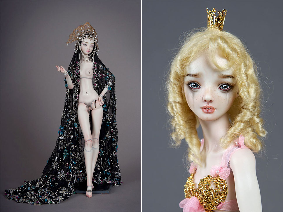 Фотография: Заколдованные и пугающе эротичные куклы Марины Бычковой №18 - BigPicture.ru