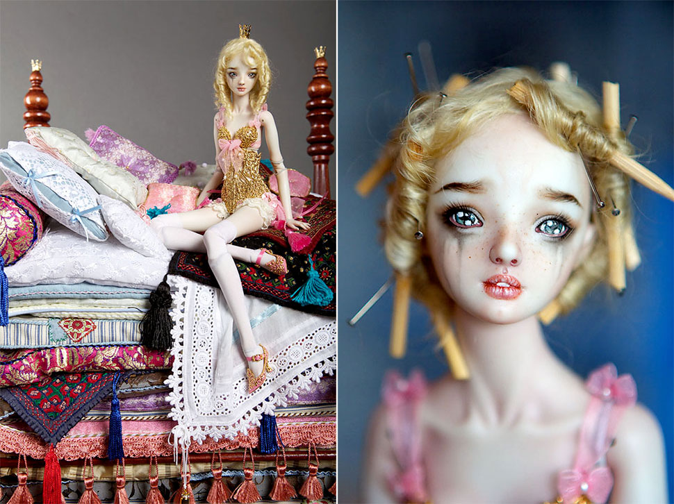 Фотография: Заколдованные и пугающе эротичные куклы Марины Бычковой №19 - BigPicture.ru