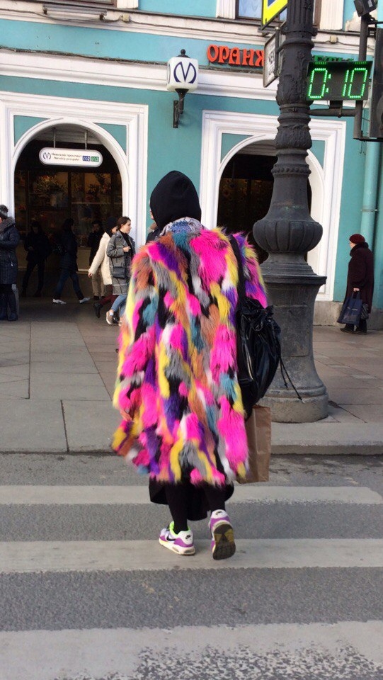 Фотография: Интеллигентное безумие, или Странная мода петербургских улиц №15 - BigPicture.ru