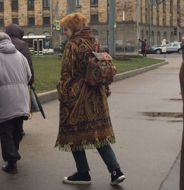 Фотография: Интеллигентное безумие, или Странная мода петербургских улиц №2 - BigPicture.ru