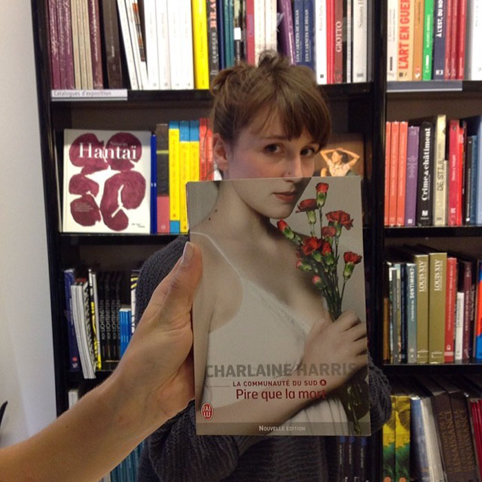Фотография: Что делают с книгами продавцы, когда им нечем заняться №22 - BigPicture.ru