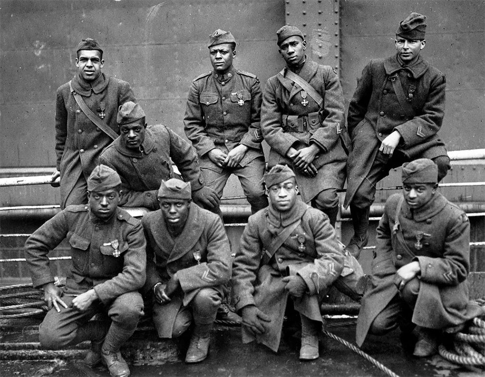 369-й пехотный полк, одним из прозвищ которого было Harlem Hellfighters, 1919 год