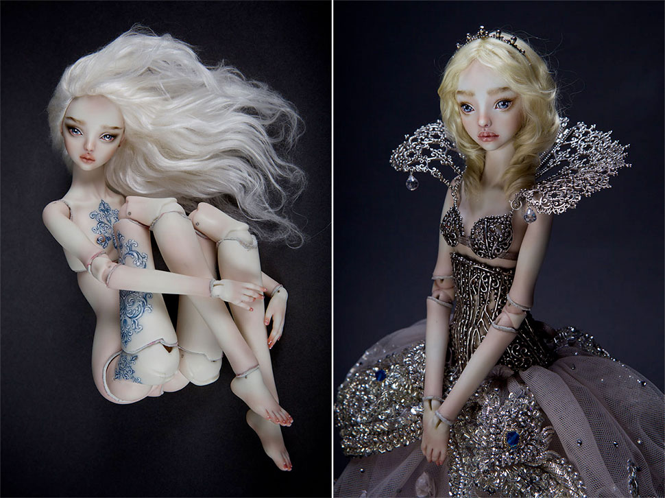 Фотография: Заколдованные и пугающе эротичные куклы Марины Бычковой №5 - BigPicture.ru