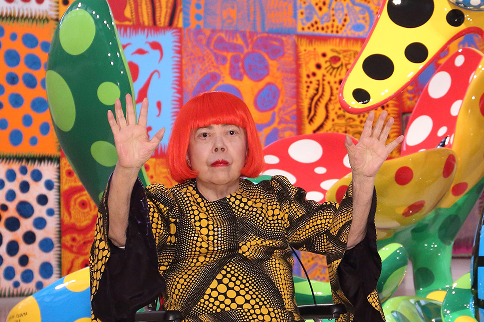 Фотография: Обитательница психлечебницы из Японии — самая дорогая из ныне живущих художниц №14 - BigPicture.ru