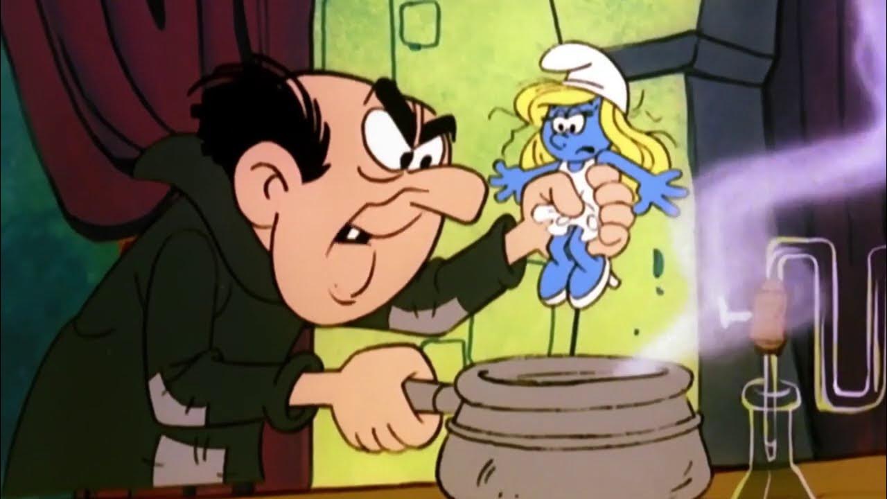 Смурфетта создание Гаргамелем злой волшебник женщина смурф