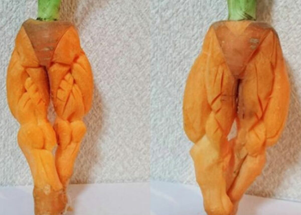 Instagram виртуозного японца, который вырезает головокружительные узоры на овощах и фруктах