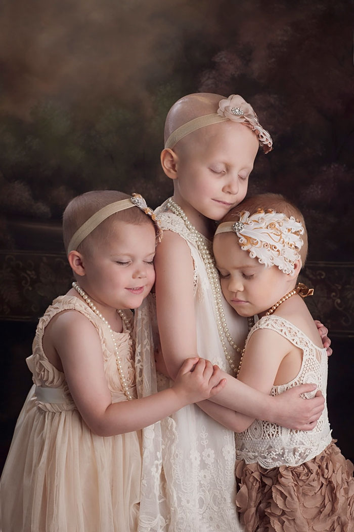 Фотография: Победив рак, девочки повторили фотосессию, сделанную в начале пути №3 - BigPicture.ru