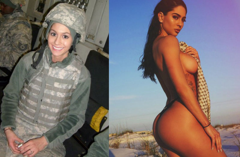 Фотография: Военная форма на бикини: бывшая военнослужащая стала успешной фитнес-моделью №1 - BigPicture.ru