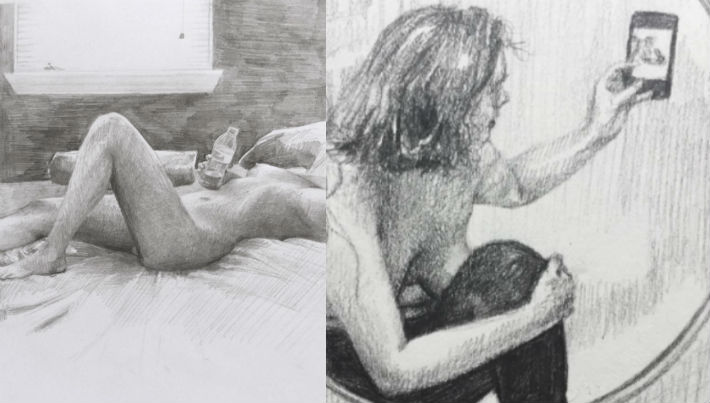 Фотография: Интимные селфи пользователей Tinder превратили в арт-проект №1 - BigPicture.ru