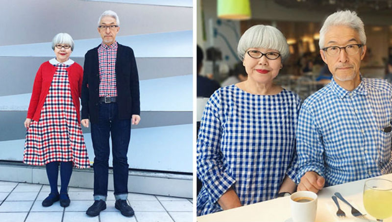 Фотография: Супружеская пара из Японии уже 38 лет одевается в одинаковом стиле №1 - BigPicture.ru