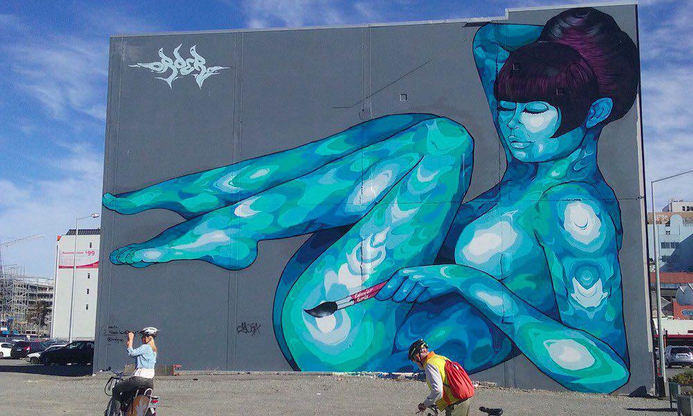 Фотография: Мировая столица граффити: как новозеландцы возрождают разрушенный город №1 - BigPicture.ru