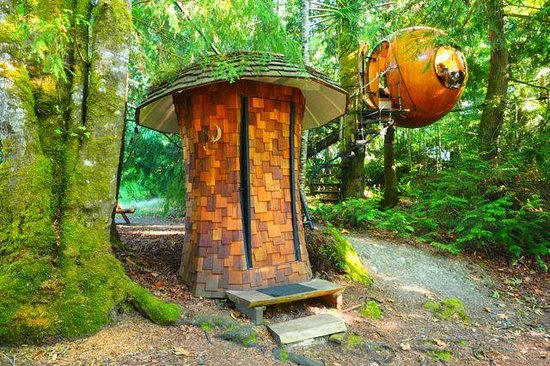Канадский отель для тех, кто не перестал мечтать о домике на дереве